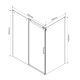 Душевой уголок Vincea Como VSR-1C9013CL 130x90 см