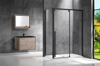 Душевой уголок Vincea Lugano VSR-1L9012CLB-1 120 x 90 см