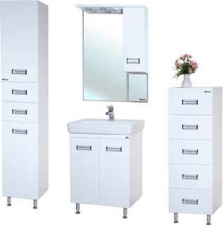 Тумба под раковину Bellezza Сиена 60см белый 00000010065