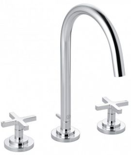 Смеситель для раковины Kludi Nova Fonte Classic на три отверстия хром 201430520