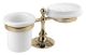 Стакан и мыльница настольные, бронза Cezares OLIMP-STT-02-M