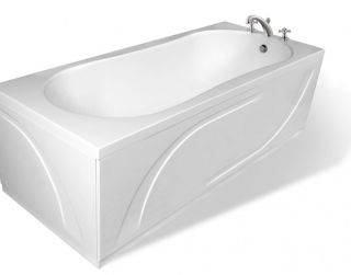 Ванна из литьевого мрамора Эстет Лаура max ФР-00016844 170x70см белый