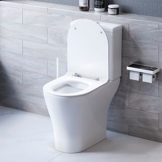 Унитаз компакт Damixa Sirius DX86C8600SC с бачком и сиденьем Микролифт