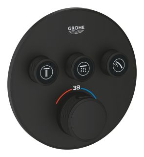 Смеситель для душа Grohe Grohtherm SmartControl 29508KF0 черный