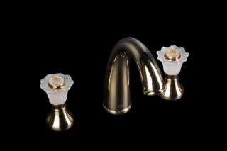 Смеситель для раковины Boheme Camelia бронза 297-Camelia