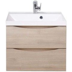 Тумба под раковину BelBagno подвесная 60x55см Rovere Grigio MARINO-600-2C-SO-RG-P