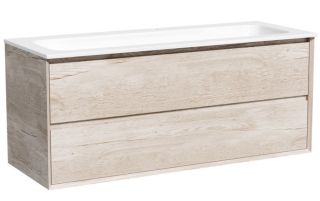 Подвесная тумба под раковину Sancos Marmi 2.0 MR2.0120EG 119см дуб галифакс натуральный