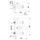 Смеситель для ванны Lemark Partner (LM6542C)