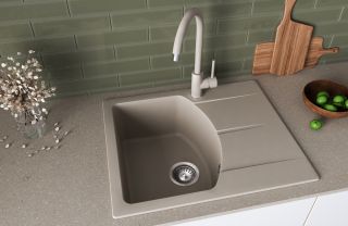 Кухонная мойка Florentina Паола 620 капучино
