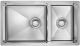 Мойка кухонная Paulmark Osser PM527844-BS брашированная нержавеющая сталь