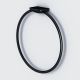 Кольцо для полотенец Am.Pm Inspire 2.0 чёрный матовый A50A34422