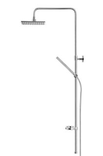 Душевая стойка Swedbe Calypso 5066 без смесителя хром