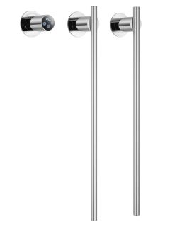 Полотенцесушитель электрический встраиваемый Wonzon & Woghand Dortmund WW-A362-CR 58x45 см с внутренней частью хром