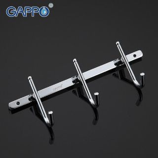 Вешалка три крючка Gappo G201-3 хром