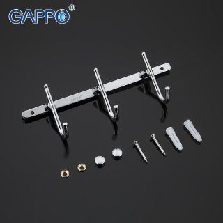 Вешалка три крючка Gappo G201-3 хром