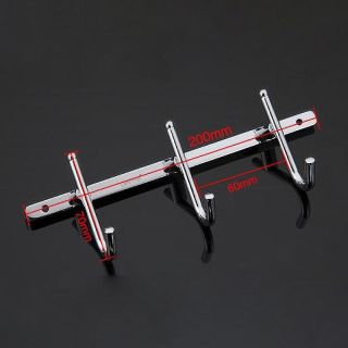 Вешалка три крючка Gappo G201-3 хром