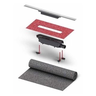 Душевой лоток TECE TECEdrainprofile 670921 90 см чёрный сатин