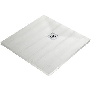 Душевой поддон из искусственного камня WasserKRAFT Aller 90x90 10T03 Слоновая кость матовая