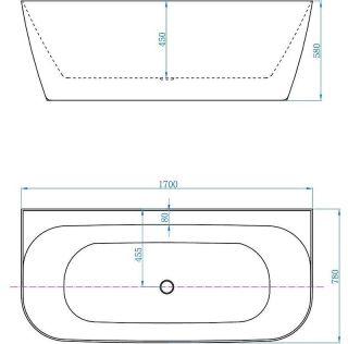 Allen Brau Priority 2.31003.20 170x78 см Акриловая ванна
