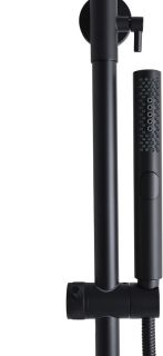 Душевая система Allen Brau Fantasy 5.11001-31 с термостатом Черная матовая