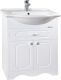 Тумба под раковину Bellezza Кантри 65см белый 00000011354