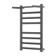 Полотенцесушитель электрический Point Меркурий PN83858PGR П7 500x800 с полкой  графит