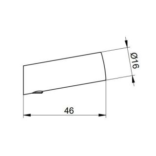 Крючок для полотенца Keuco Reva 12814370000 черный