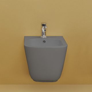 Биде подвесное Kerasan Tribeca 512589 Ferro matt