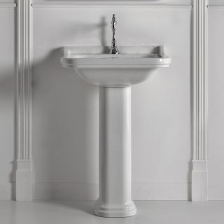 Раковина Kerasan Waldorf  4140K1bi/cr*1 Белая 60 см