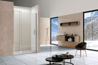 Душевая дверь Vincea Extra VDP-1E1011CL 100/110 см