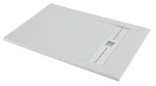 Душевой поддон Allen Brau Infinity 160x80 8.21006-21 Белый камень