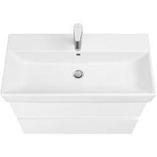 Тумба под раковину Roca Oleta 857640806 76 см Белый глянец