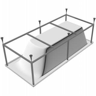 Каркас для ванны Vayer Savero 150x70 Гл000010582 Серый