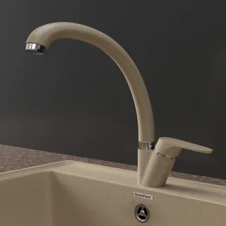 Смеситель для кухни GranFest 3323 песочный