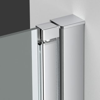 Душевая дверь Vincea Alpha 75 VDP-3AL750CL профиль Хром стекло прозрачное