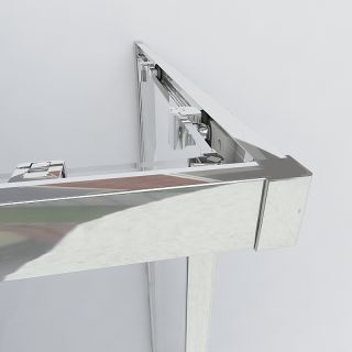 Душевой уголок Vincea Garda 120х80 VSS-1G8012CH профиль Хром стекло шиншилла