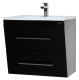 Тумба под раковину Bellezza Берта 60см чёрный 00000003547