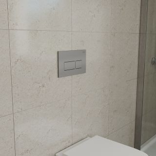 Клавиша смыва DQ Berlin DB1439002 Хром матовый