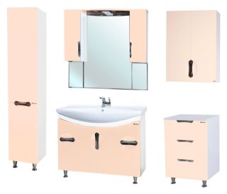 Шкаф Bellezza Лагуна 50см бежевый 00000001595