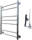 Электрический полотенцесушитель Тругор Аспект 3 80x50см хром Аспект3/элТЭН8050