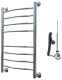 Электрический полотенцесушитель Тругор Лотос 2 80x50см хром Лотос2/элТЭН8050