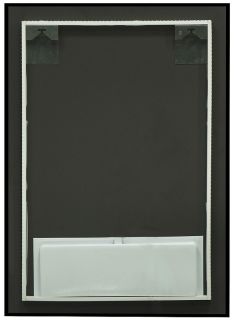 Зеркало с подсветкой Continent Amer ЗЛП1525 с бесконтактным сенсором 50x70см чёрный