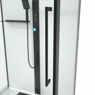 Душевая кабина Black and White Galaxy G8037 110x80 8037000 с гидромассажем