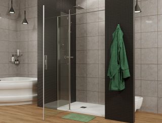 Душевая дверь Allen Brau Priority 120 3.31031.00 профиль Хром