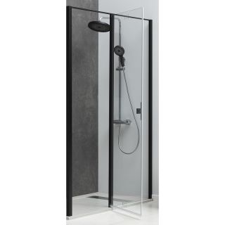 Душевая дверь Allen Brau Priority 90 3.31027.BBA профиль Черный браш