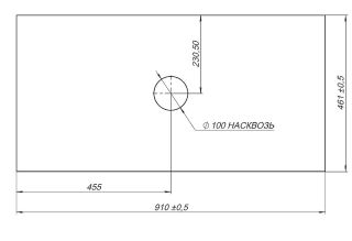 Столешница под раковину Allen Brau Reality 90 1.32024.DG-S Пепел структ