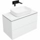 Тумба под раковину Allen Brau Infinity 85 1.21001.WM подвесная Белая матовая