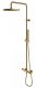 Душевая стойка Omnires Y с термостатом золото Y1244SUGL