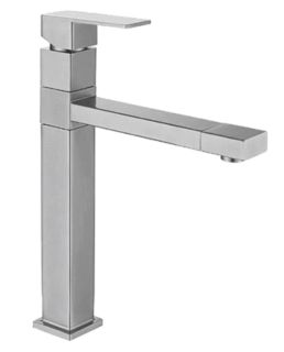 Смеситель для кухни Melana Cubo MELANA-610203 сатин