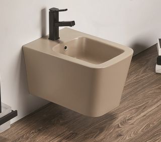 Биде CeramaLux 5370MC подвесное капучино